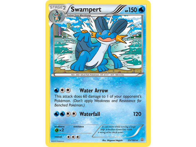 Swampert (Reverse Holo)