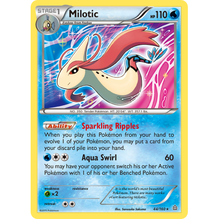 Milotic (Reverse Holo)