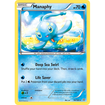 Manaphy (Reverse Holo)