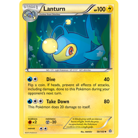 Lanturn (Reverse Holo)
