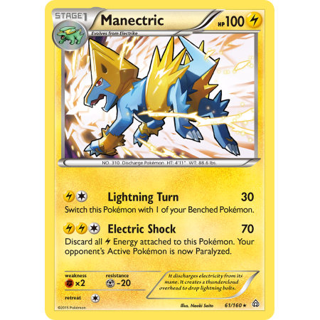 Manectric (Reverse Holo)