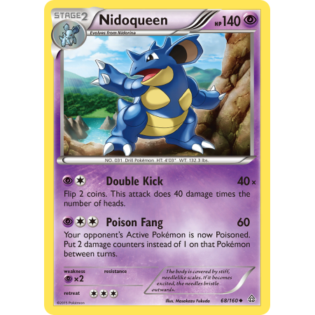 Nidoqueen (Reverse Holo)