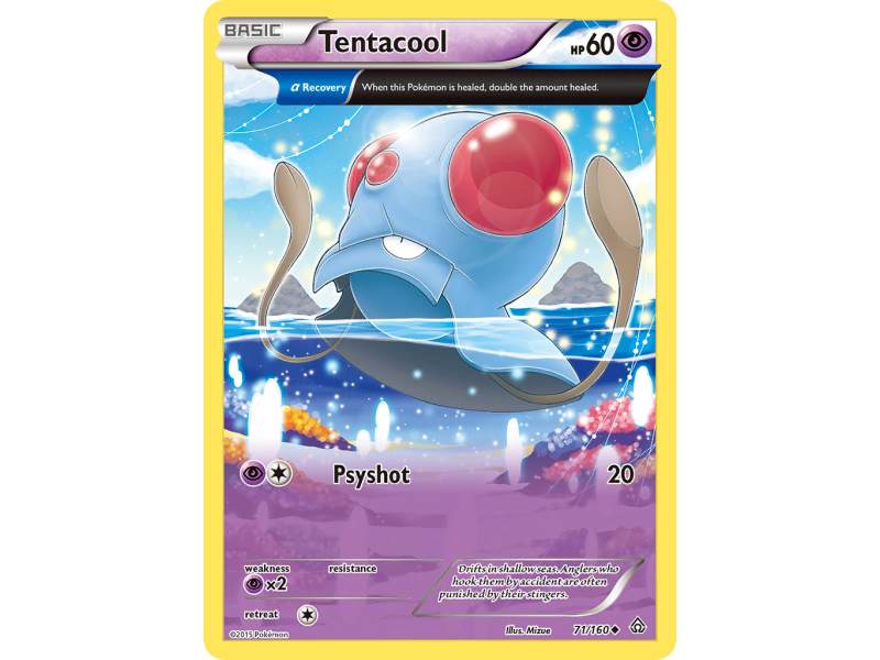 Tentacool (Reverse Holo)