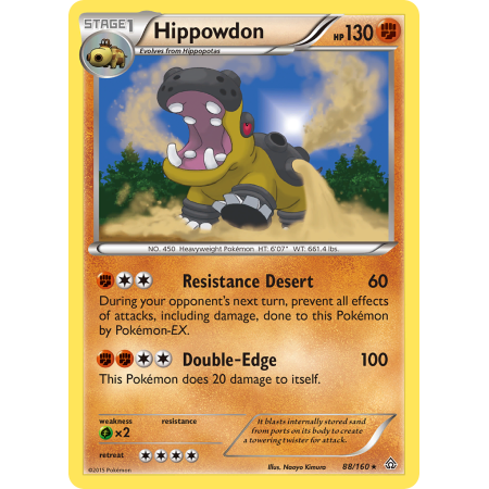 Hippowdon (Reverse Holo)