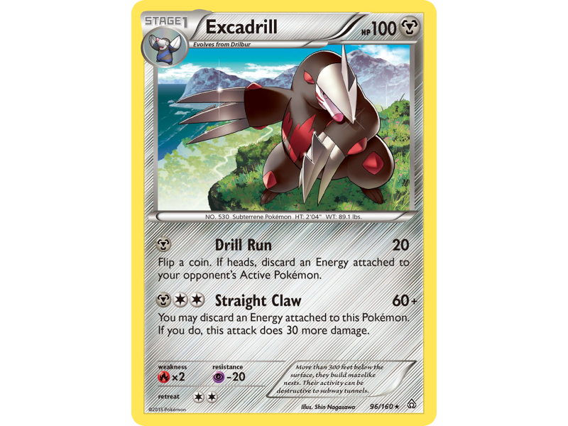 Excadrill (Reverse Holo)