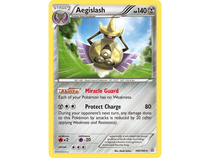 Aegislash (Reverse Holo)