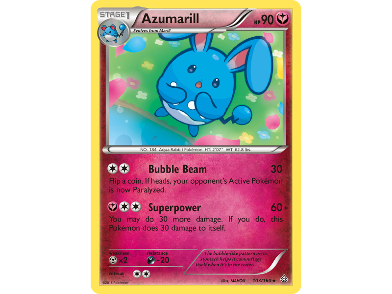 Azumarill (Reverse Holo)