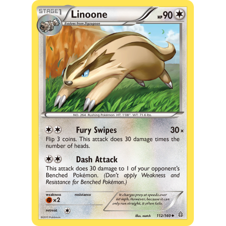 Linoone (Reverse Holo)