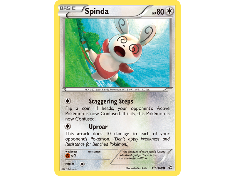 Spinda (Reverse Holo)