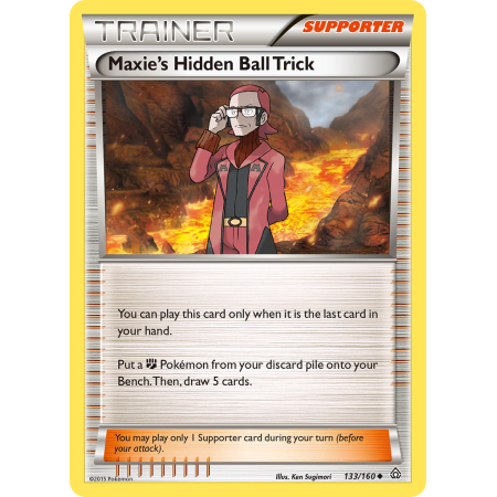 Maxie's Hidden Ball Trick (Reverse Holo)