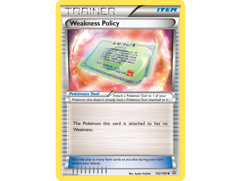 Weakness Policy (Reverse Holo)