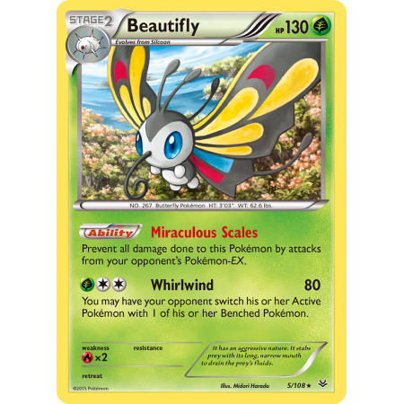 Beautifly (Reverse Holo)
