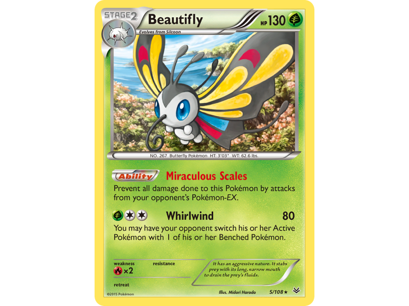 Beautifly (Reverse Holo)