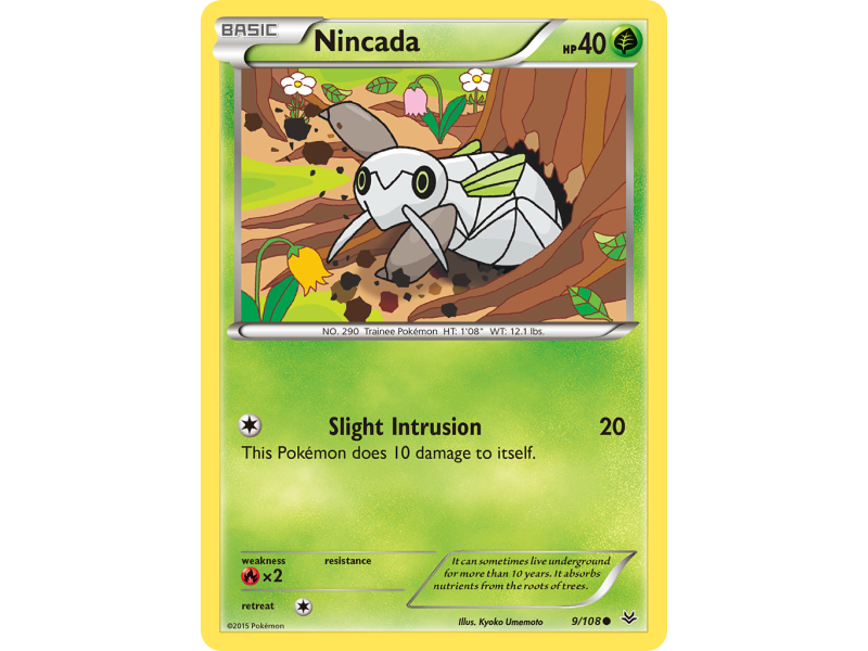 Nincada (Reverse Holo)