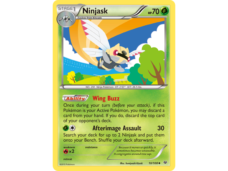 Ninjask (Reverse Holo)