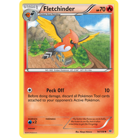 Fletchinder (Reverse Holo)