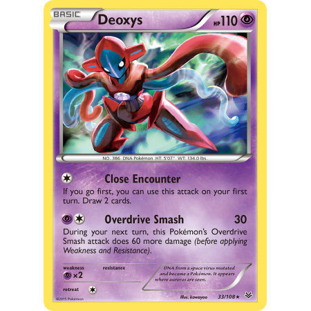 Deoxys (Reverse Holo)
