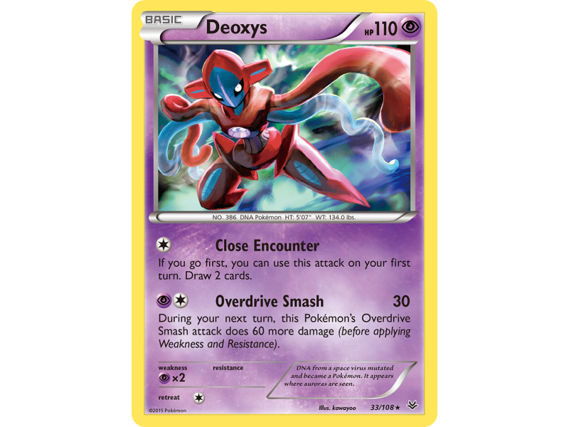 Deoxys (Reverse Holo)