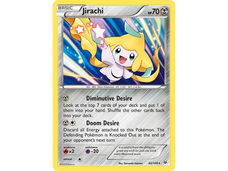 Jirachi (Reverse Holo)