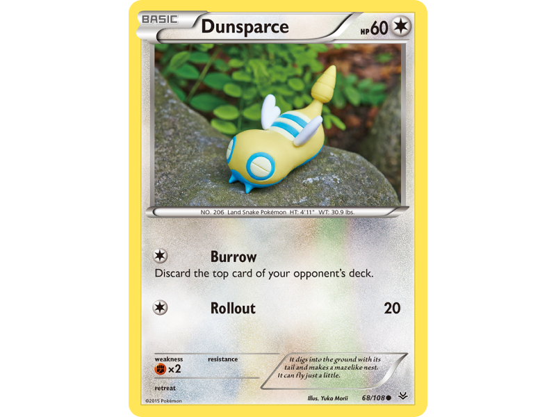 Dunsparce (Reverse Holo)