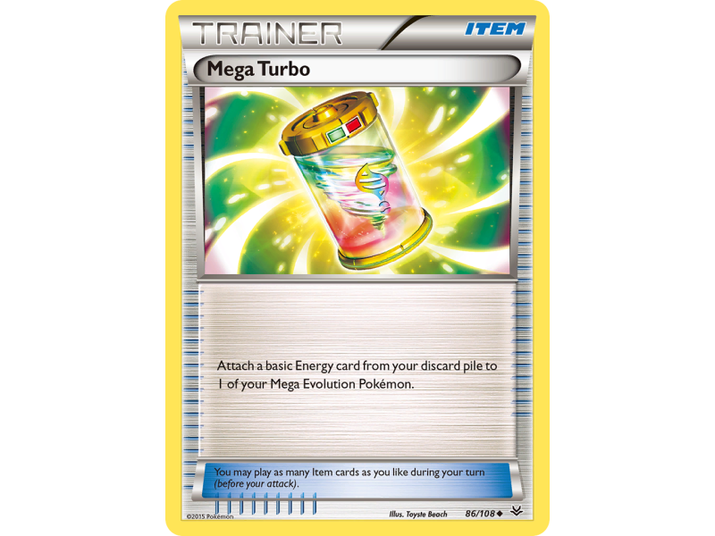 Mega Turbo (Reverse Holo)