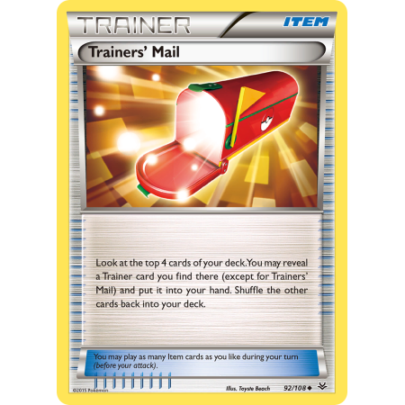 Trainers' Mail (Reverse Holo)