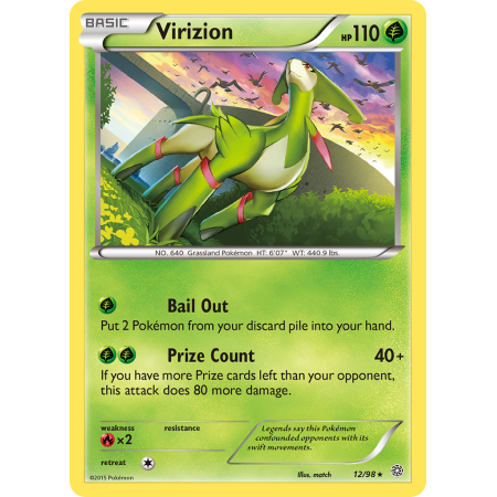 Virizion (Reverse Holo)