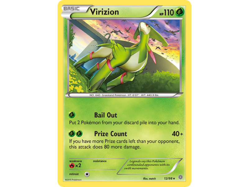 Virizion (Reverse Holo)