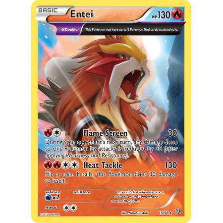 Entei (Reverse Holo)