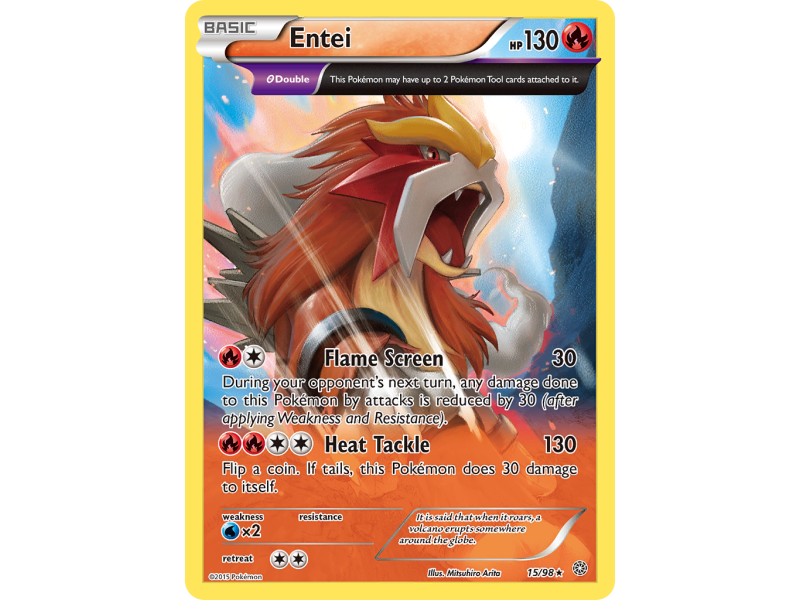 Entei (Reverse Holo)
