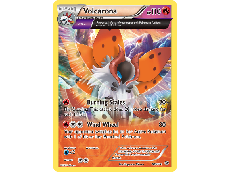 Volcarona (Reverse Holo)