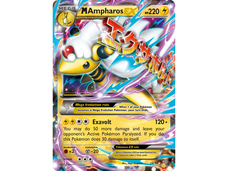 M Ampharos-EX
