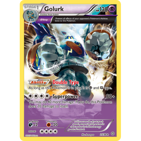 Golurk (Reverse Holo)