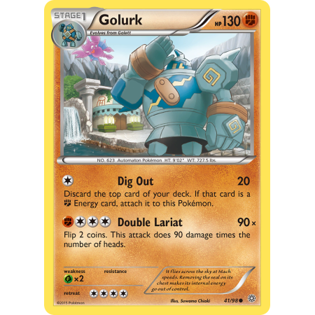 Golurk (Reverse Holo)