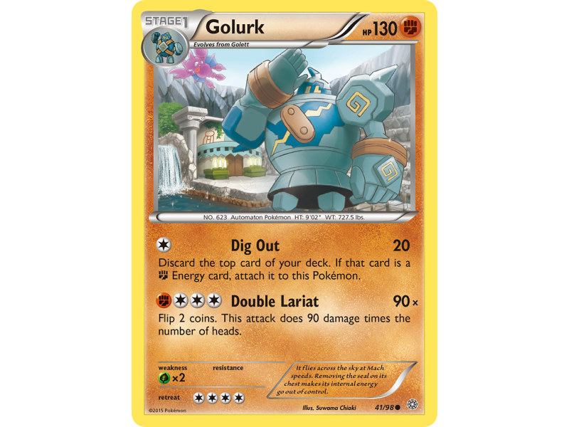 Golurk (Reverse Holo)