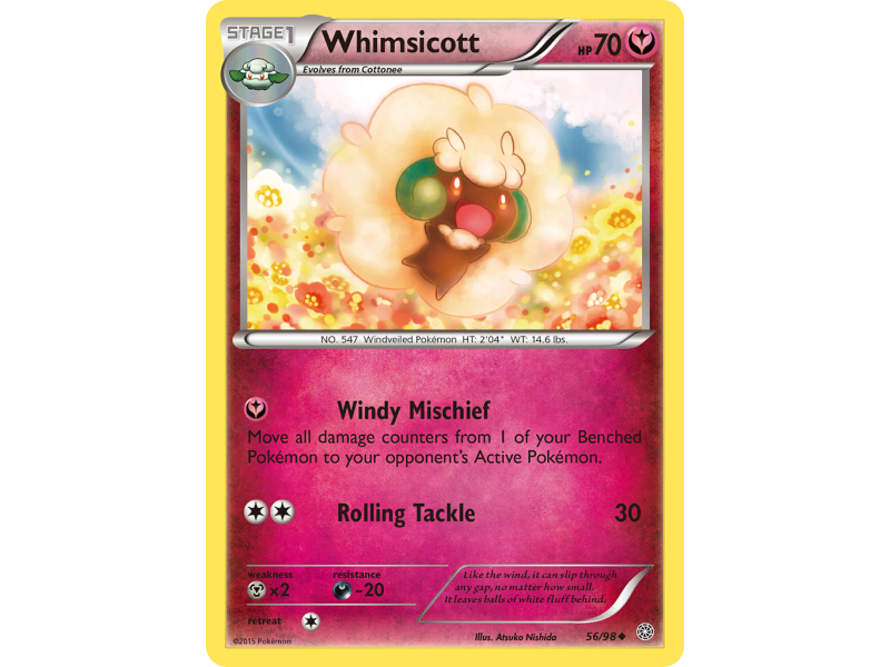 Whimsicott (Reverse Holo)