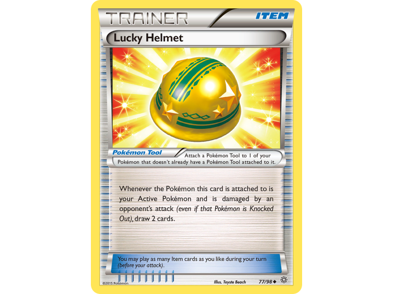 Lucky Helmet (Reverse Holo)