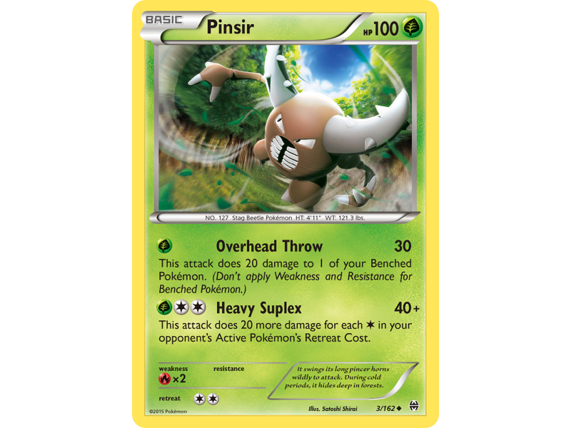 Pinsir (Reverse Holo)