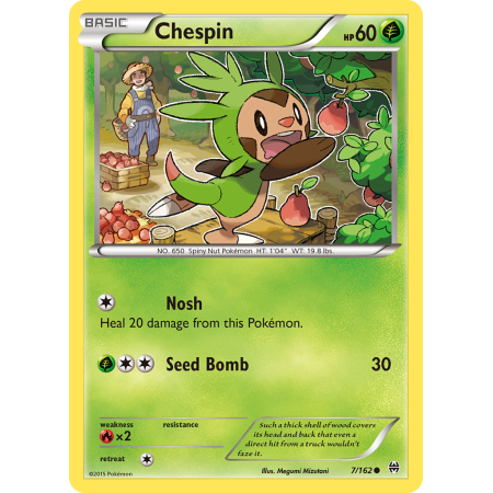 Chespin (Reverse Holo)
