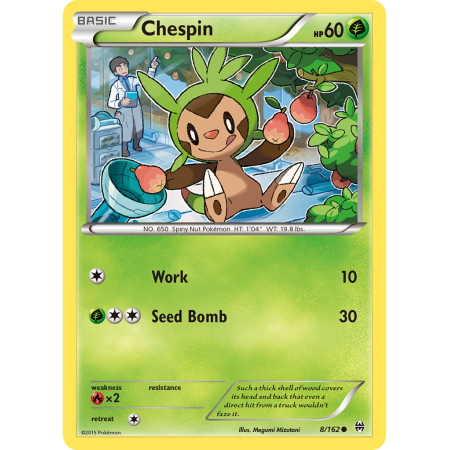 Chespin (Reverse Holo)