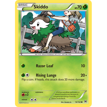 Skiddo (Reverse Holo)