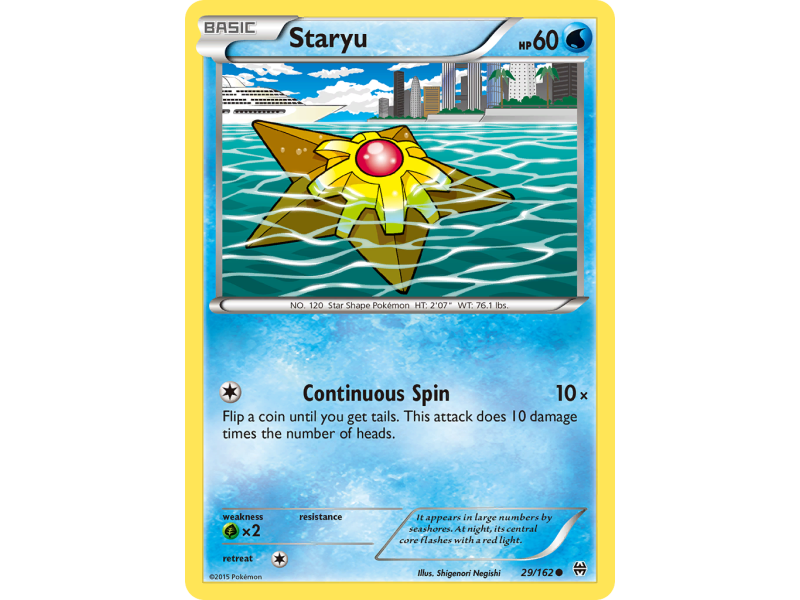 Staryu (Reverse Holo)