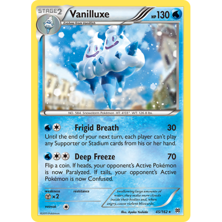 Vanilluxe (Reverse Holo)