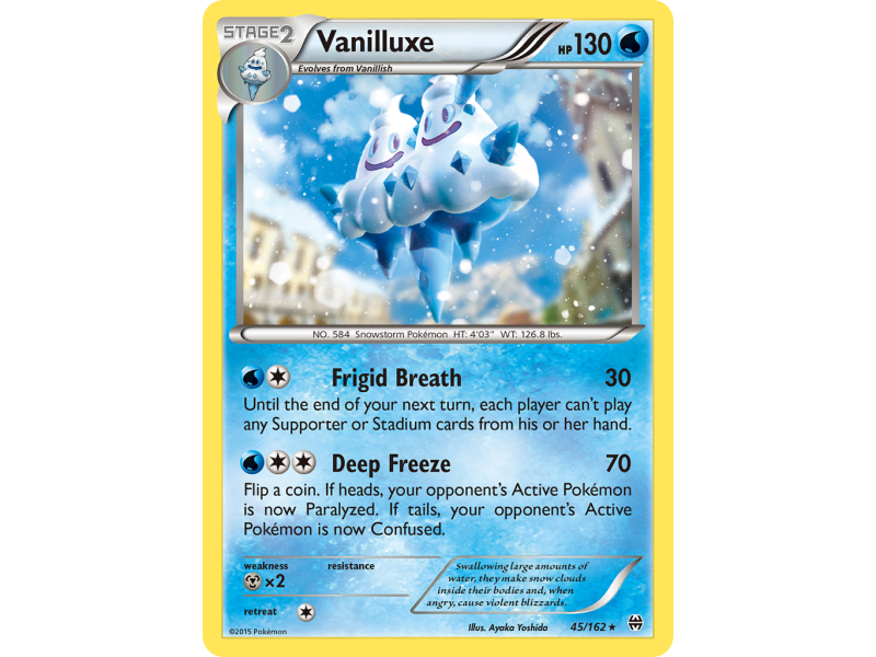 Vanilluxe (Reverse Holo)