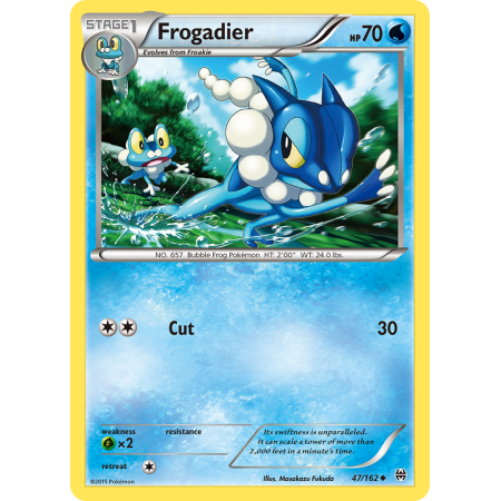 Frogadier (Reverse Holo)