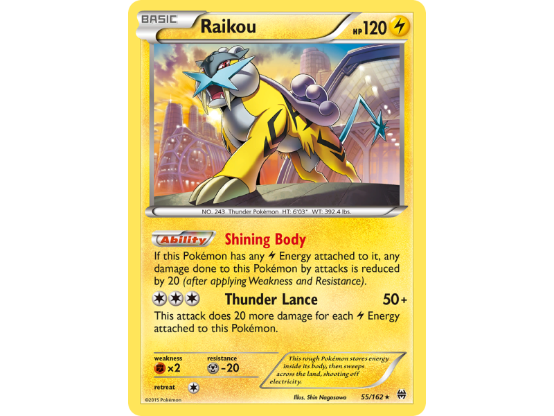 Raikou (Reverse Holo)