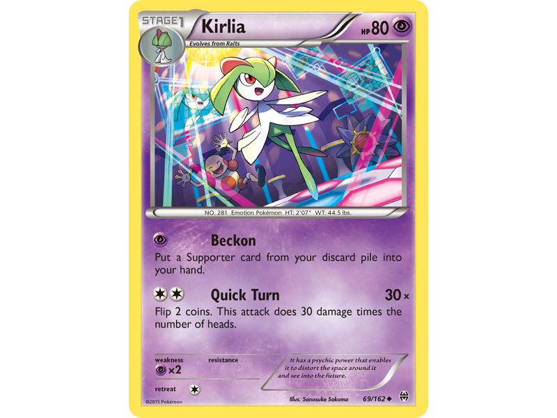 Kirlia (Reverse Holo)