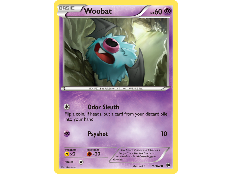 Woobat (Reverse Holo)