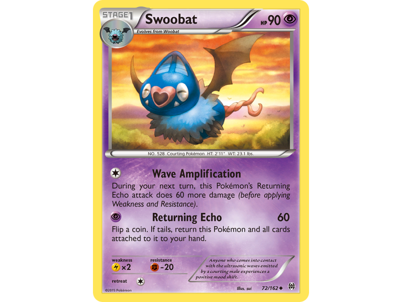 Swoobat (Reverse Holo)