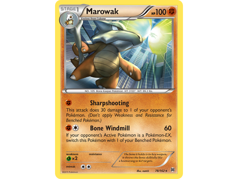 Marowak (Reverse Holo)